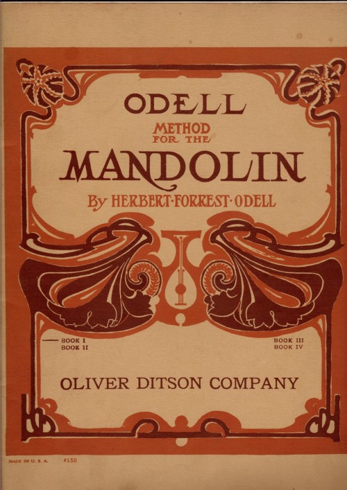 Odell Method for the Mandolin - Cover